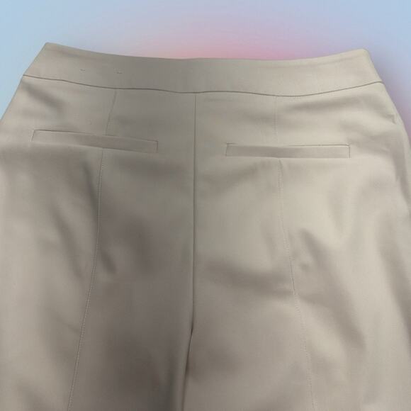 CHICO’S Women’s 0 Short SO SLIMMING Khaki Dress Pant - Picture 3 of 4